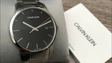 Calvin Klein City Black Dial Silver Steel Strap Watch for Men - K2G2G14C Buy Now By Calvin Klein