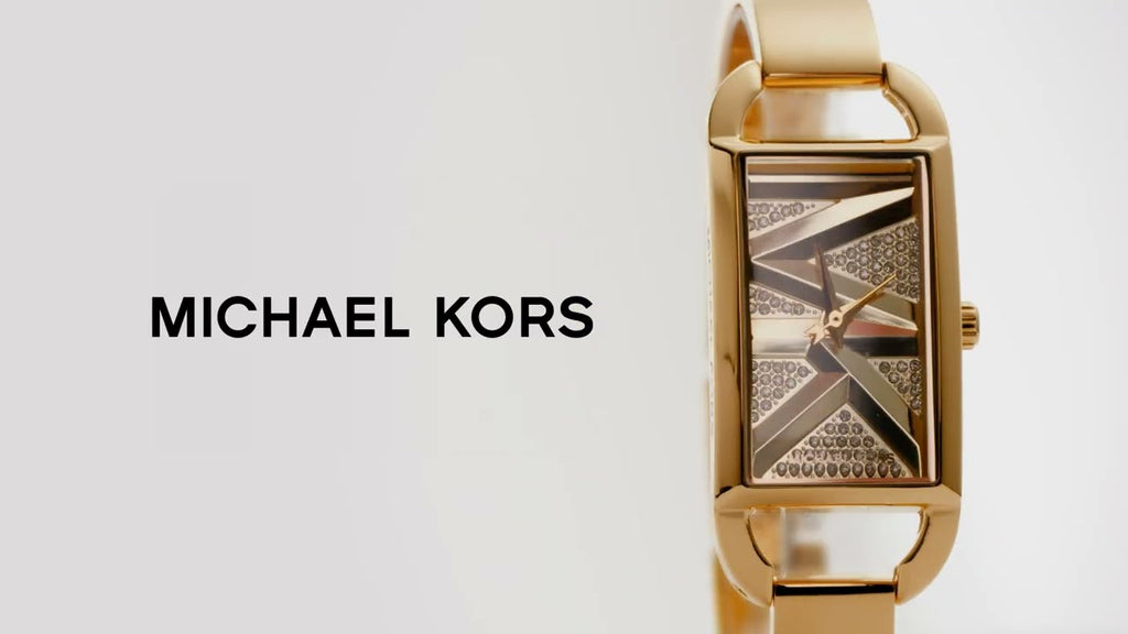 Michael Kors Empire Analog Gold Dial Gold Steel Strap Watch for Women - MK4840 Buy Now By Michael Kors