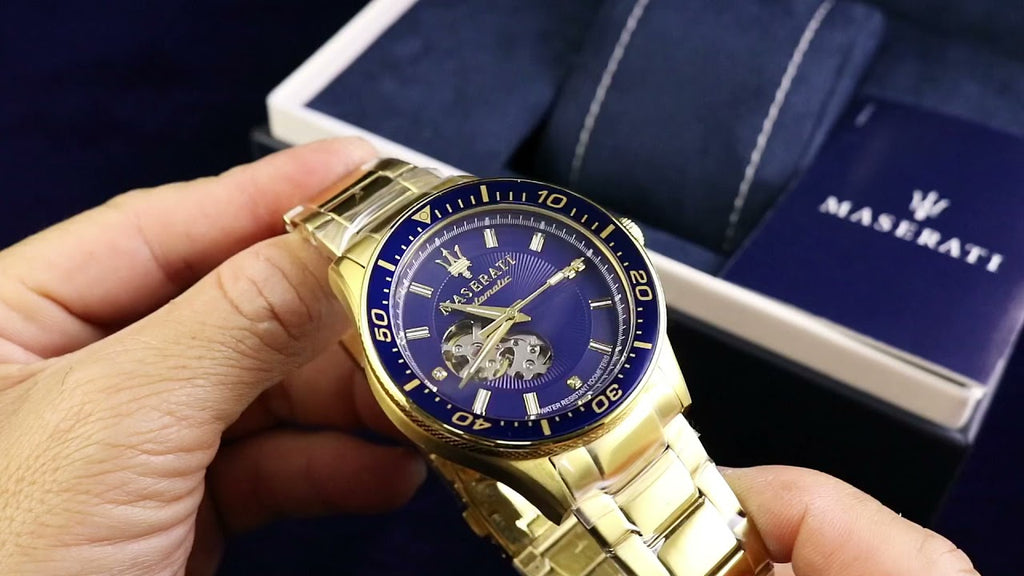 Maserati SFIDA Automatic Diamond Dial Limited Edition Watch For Men - R8823140004 Buy Now By Maserati