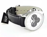 Hugo Boss Driver Chronograph Quartz Silver Dial Black Leather Strap Watch For Men - 1512880 Buy Now By Hugo Boss
