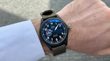 IWC Pilot’s Watch Mark XVIII Top Gun Edition “SFTI” Black Dial Green Nylon Strap Watch for Men - IW324712 Buy Now By IWC