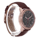 Michael Kors Ryker Analog Gray Dial Brown Leather Strap Watch For Men - MK8519 Buy Now By Michael Kors