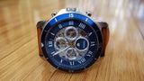 Fossil Grant Sport Automatic Skeleton Blue Dial Brown Leather Strap Watch for Men - ME3140 Buy Now By Fossil