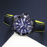 Tag Heuer Aquaracer Calibre 5 Automatic Black Dial Black Nylon Strap Watch for Men - WAY218A.FC6362 Buy Now By Tag Heuer