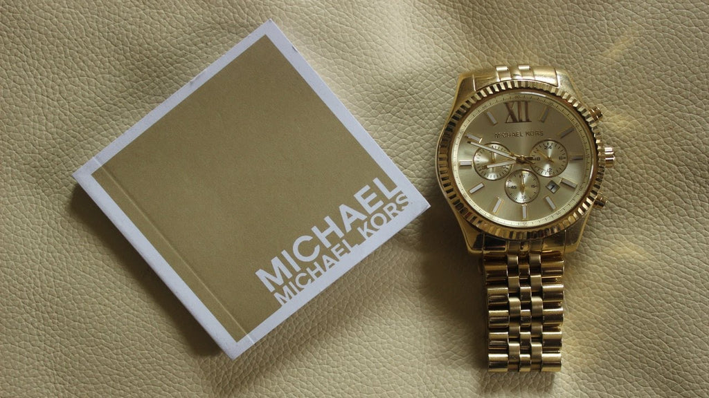 Michael Kors Lexington Gold Dial Gold Steel Strap Watch for Men - MK8281 Buy Now By Michael Kors