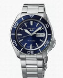Seiko 5 Sports Automatic Blue Dial Silver Steel Strap Watch for Men - SRPK97K1 Buy Now By Seiko