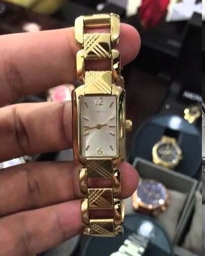 Burberry Heritage Silver Dial Brown Leather Strap Watch for Women - BU4213 Buy Now By Burberry