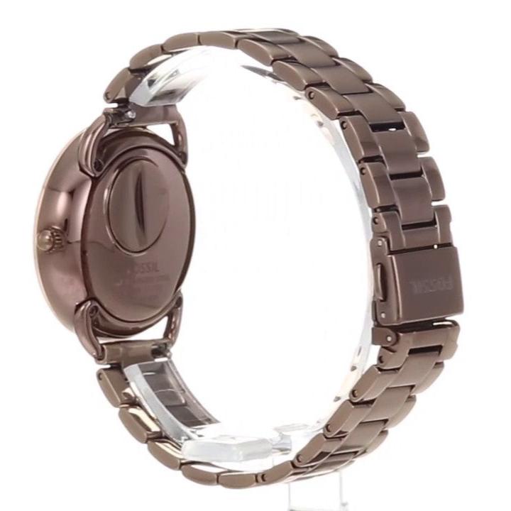 Fossil Tailor Analog Brown Dial Brown Steel Strap Watch for Women - ES4258 Buy Now By Fossil
