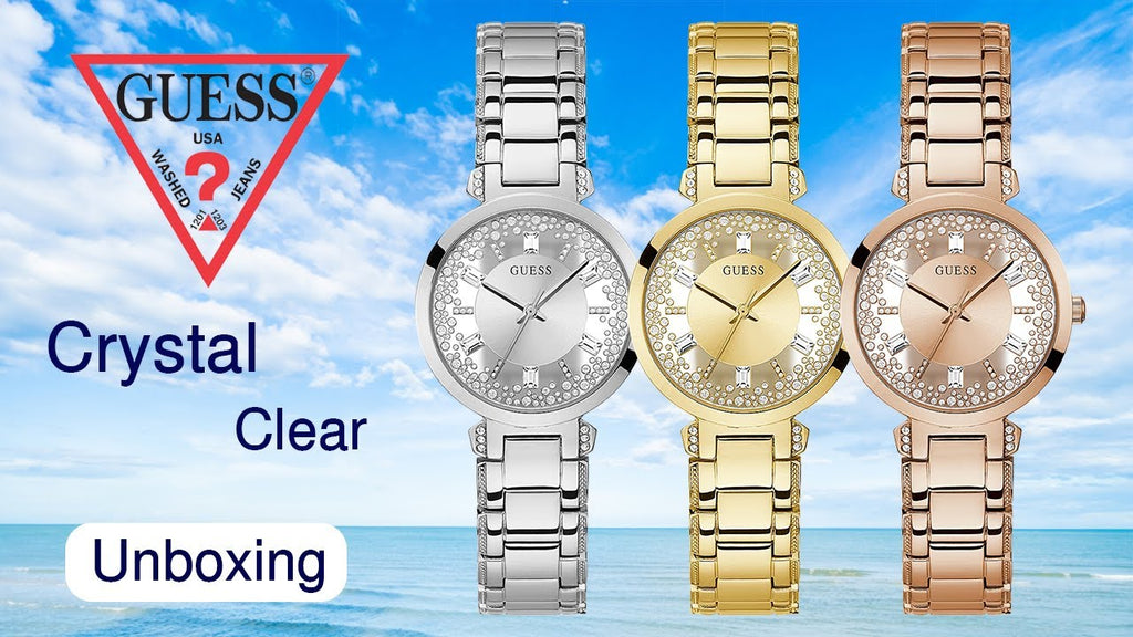 Guess Night Life Clear Silver Dial Silver Steel Strap Watch for Women - GW0470L1 Buy Now By Guess