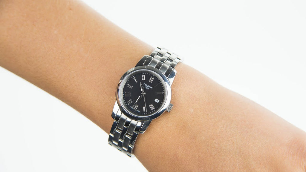 Tissot T Classic Dream Black Dial Watch For Women - T033.210.11.053.00 Buy Now By Tissot