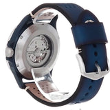 Fossil Sport 54 Day Date Black Dial Black Leather Strap Watch for Men - FS5321 Buy Now By Fossil