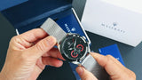 Maserati Traguardo Black Dial Silver Mesh Bracelet Watch For Men - R8873612005 Buy Now By Maserati