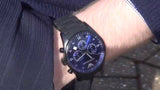 Emporio Armani Sportivo Chronograph Blue Dial Black Strap Watch For Men - AR5921 Buy Now By Emporio Armani