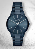 Armani Exchange Cayde Analog Blue Dial Blue Steel Strap Watch For Men - AX2702 Buy Now By Armani Exchange