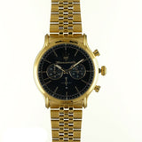 Maserati Epoca Chronograph Black Dial Gold Steel Strap Watch For Men - R8873618023 Buy Now By Maserati