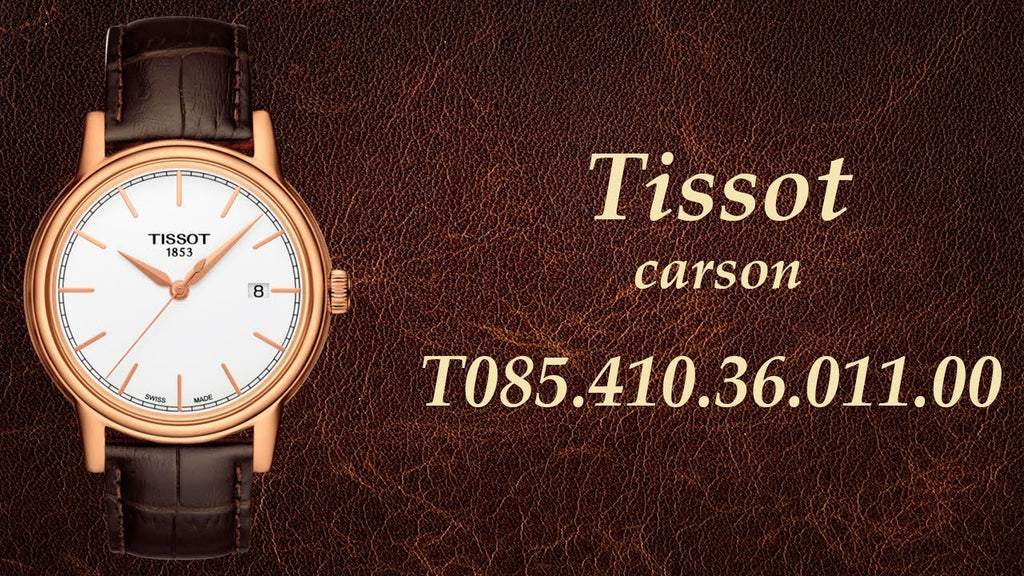 Tissot T Classic Carson Steel Quartz Watch For Men - T085.410.36.011.00 Buy Now By Tissot