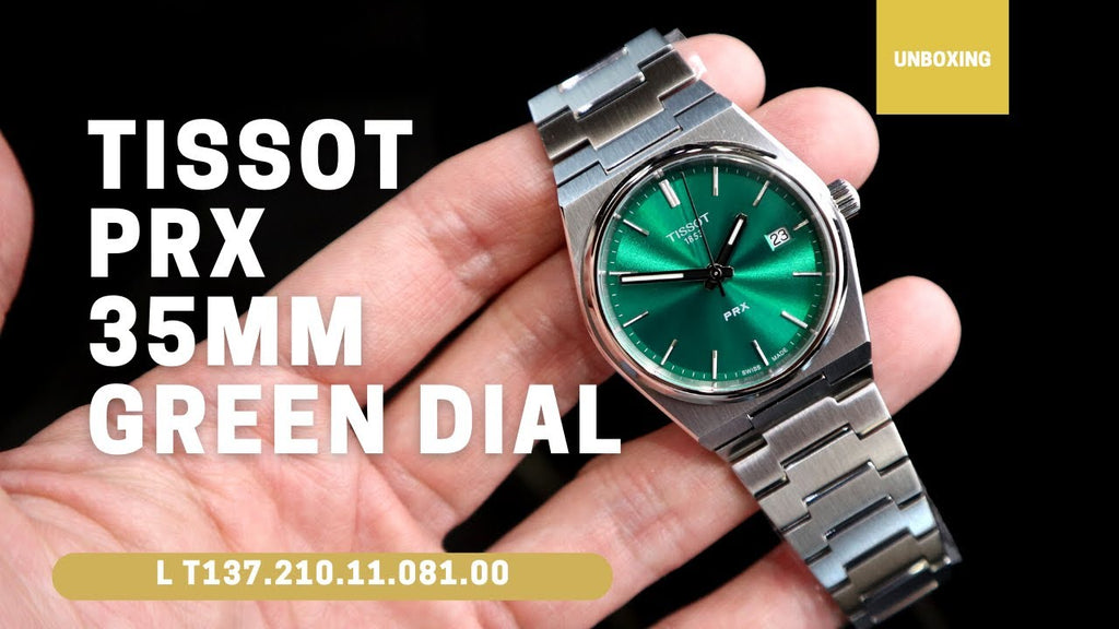 Tissot PRX Green Dial Silver Steel Strap Watch for Women - T137.210.11.081.00 Buy Now By Tissot