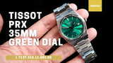 Tissot PRX Green Dial Silver Steel Strap Watch for Women - T137.210.11.081.00 Buy Now By Tissot