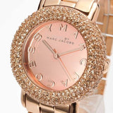 Marc Jacobs Marci Crystals Rose Gold Dial Rose Gold Steel Strap Watch for Women - MBM3192 Buy Now By Marc Jacobs