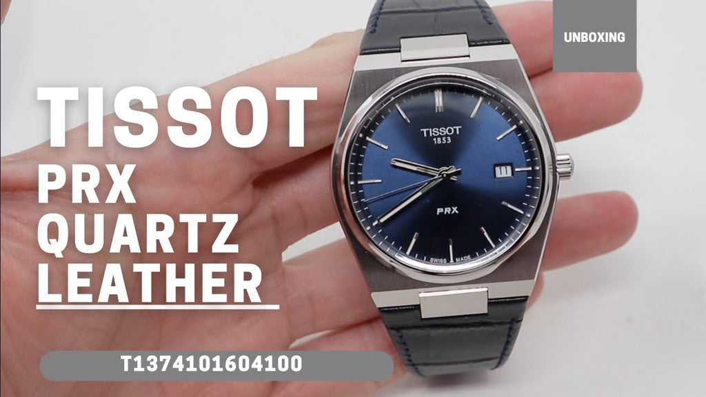 Tissot PRX Blue Dial Blue Leather Strap Watch for Men - T137.410.16.041.00 Buy Now By Tissot