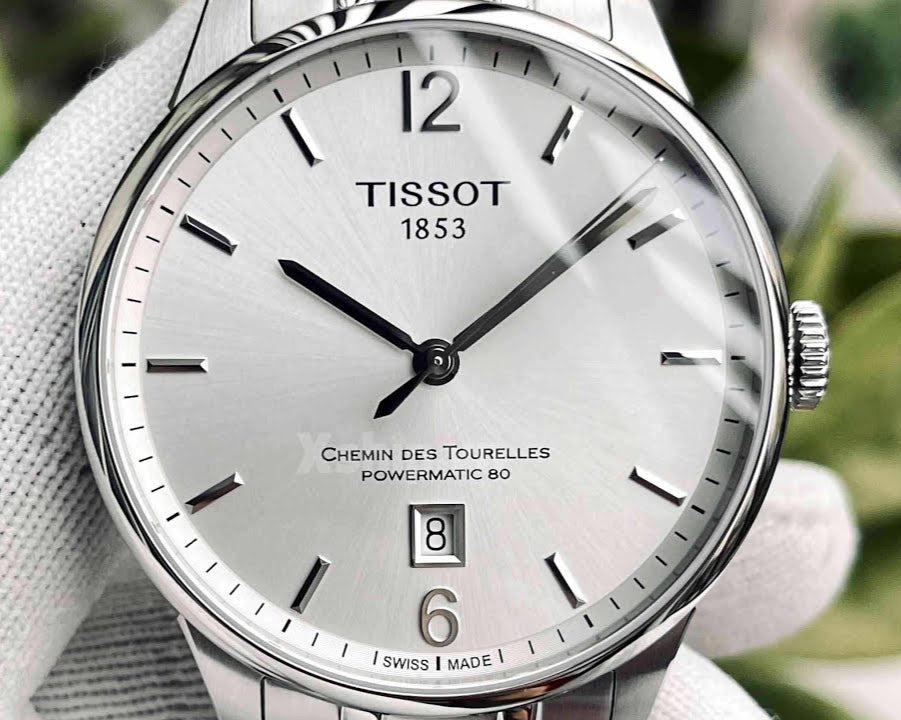 Tissot Chemin Des Tourelles Powermatic 80 Silver Dial Silver Steel Strap Watch For Men - T099.407.11.037.00 Buy Now By Tissot