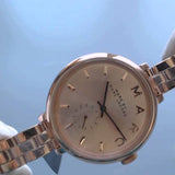 Marc Jacobs Sally Rose Gold Dial Rose Gold Steel Strap Watch for Women - MBM3364 Buy Now By Marc Jacobs