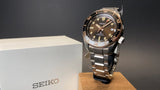 Seiko Prospex Sea Diver Automatic Brown Dial Silver Steel Strap Watch For Men - SPB240J1 Buy Now By Seiko