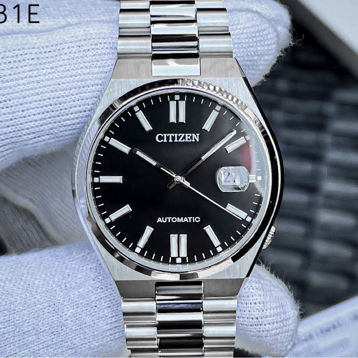 Citizen Tsuyosa Automatic Black Dial Silver Steel Strap Watch For Men - NJ0150-81E Buy Now By Citizen