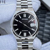Citizen Tsuyosa Automatic Black Dial Silver Steel Strap Watch For Men - NJ0150-81E Buy Now By Citizen