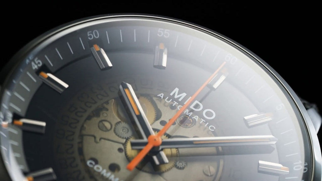 Mido Commander Automatic Gradient Black Dial Silver Steel Strap Watch For Men - M021.407.11.411.00 Buy Now By Mido