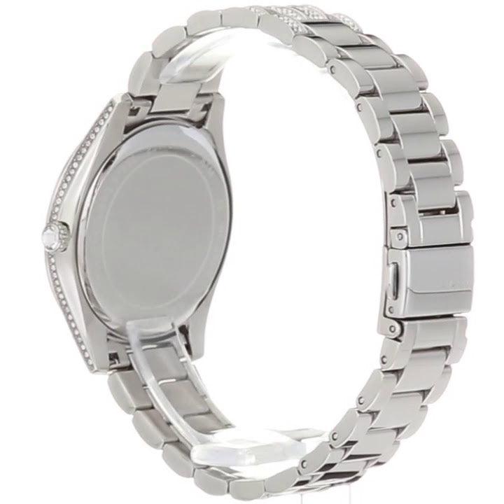 Michael Kors Lauryn Analog Crystals Silver Dial Silver Steel Strap Watch For Women - MK3717 Buy Now By Michael Kors