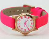 Marc Jacobs Henry White Dial Pink Leather Strap Watch for Women - MBM1237 Buy Now By Marc Jacobs