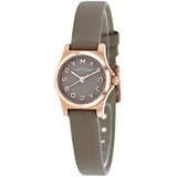 Marc Jacobs Henry Dinky Grey Dial Grey Leather Strap Watch for Women - MBM1239 Buy Now By Marc Jacobs