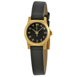 Marc Jacobs Henry Dinky Black Dial Black Leather Strap Watch for Women - MBM1240 Buy Now By Marc Jacobs