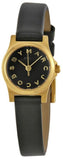 Marc Jacobs Henry Dinky Black Dial Black Leather Strap Watch for Women - MBM1240 Buy Now By Marc Jacobs