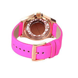 Marc Jacobs Henry Skeleton Pink Dial Pink Leather Strap Watch for Women - MBM1243 Buy Now By Marc Jacobs