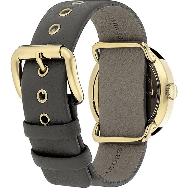 Marc Jacobs Amy Grey Dial Grey Leather Strap Watch for Women - MBM1287 Buy Now By Marc Jacobs