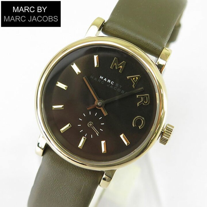 Marc Jacobs Baker Olive Dial Olive Leather Strap Watch for Women - MBM1330 Buy Now By Marc Jacobs