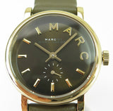 Marc Jacobs Baker Olive Dial Olive Leather Strap Watch for Women - MBM1330 Buy Now By Marc Jacobs