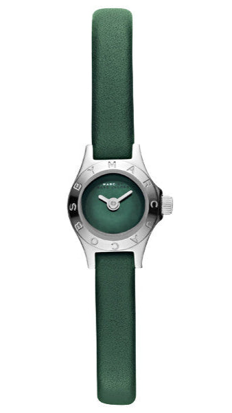 Marc Jacobs Blade Green Dial Green Leather Strap Watch for Women - MBM1341 Buy Now By Marc Jacobs