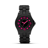 Marc Jacobs Pelly Black Dial Black Silicone Strap Watch for Women - MBM2508 Buy Now By Marc Jacobs