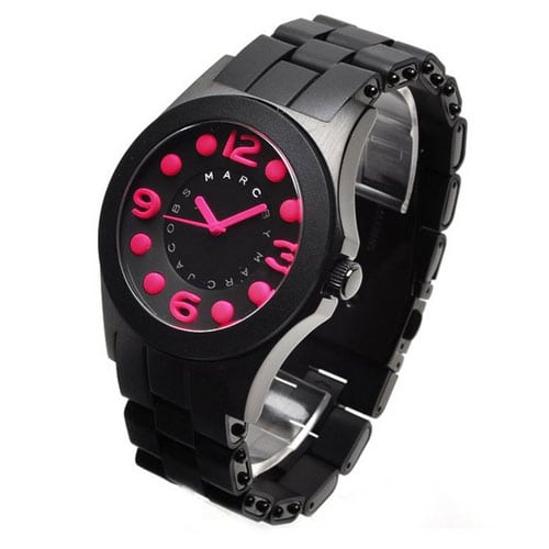 Marc Jacobs Pelly Black Dial Black Silicone Strap Watch for Women - MBM2517 Buy Now By Marc Jacobs