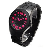 Marc Jacobs Pelly Black Dial Black Silicone Strap Watch for Women - MBM2530 Buy Now By Marc Jacobs