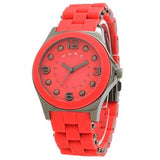 Marc Jacobs Pelly Red Dial Red Silicone Strap Watch for Women - MBM2590 Buy Now By Marc Jacobs