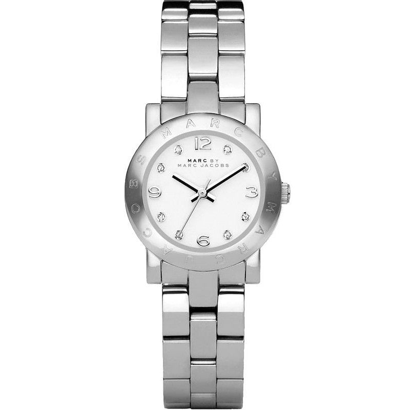 Marc Jacobs Amy Silver Dial Silver Steel Strap Watch for Women - MBM3181 Buy Now By Marc Jacobs