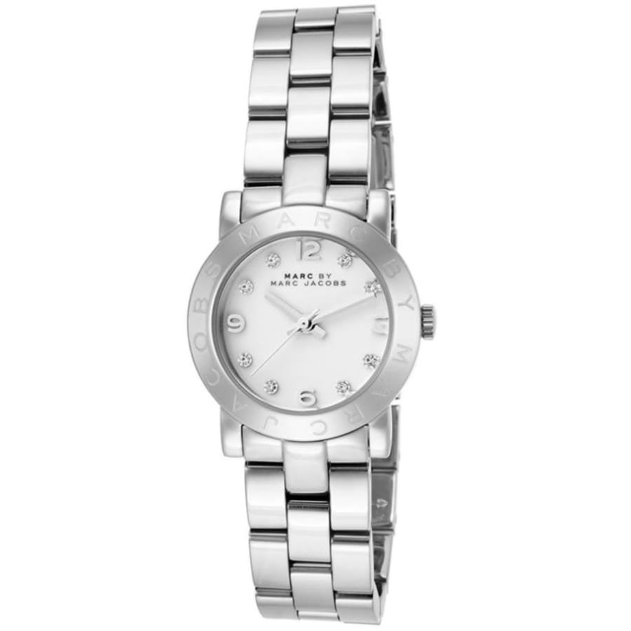 Marc Jacobs Mini Amy White Dial Silver Steel Strap Watch for Women - MBM3055 Buy Now By Marc Jacobs