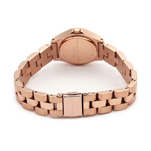 Marc Jacobs Blade White Dial Rose Gold Steel Strap Watch for Women - MBM3076 Buy Now By Marc Jacobs