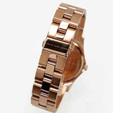 Marc Jacobs Henry Diamonds White Dial Rose Gold Steel Strap Watch for Women - MBM3079 Buy Now By Marc Jacobs