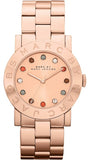 Marc Jacobs Blade Rose Gold Dial Rose Gold Steel Strap Watch for Women - MBM3142 Buy Now By Marc Jacobs