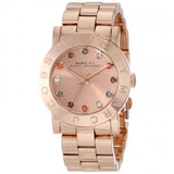 Marc Jacobs Blade Rose Gold Dial Rose Gold Steel Strap Watch for Women - MBM3142 Buy Now By Marc Jacobs